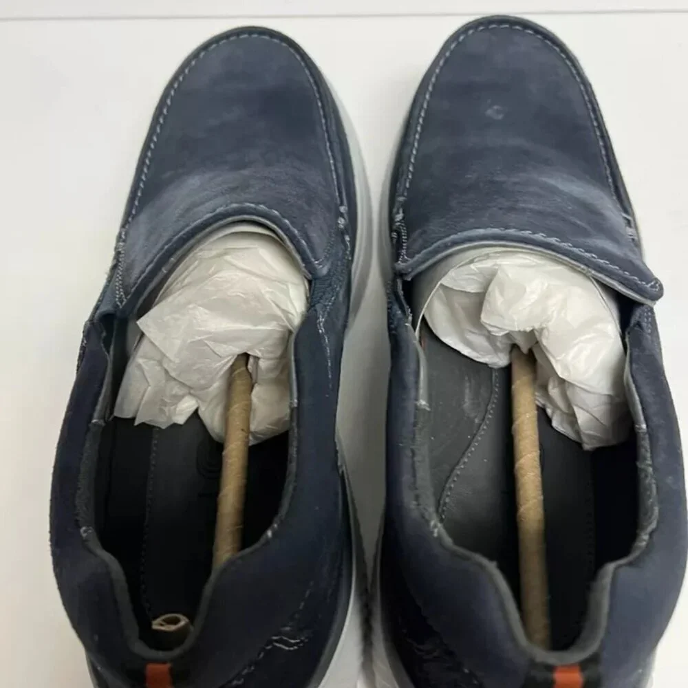 Clarks Mens Donaway Free Loafer Navy Size 11 M